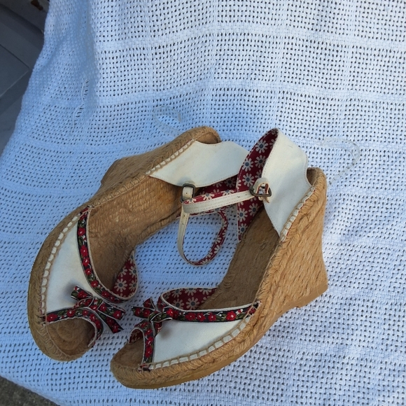 Seychelles Alpine open toe jute wedge sandals 8 NEW - Picture 6 of 10